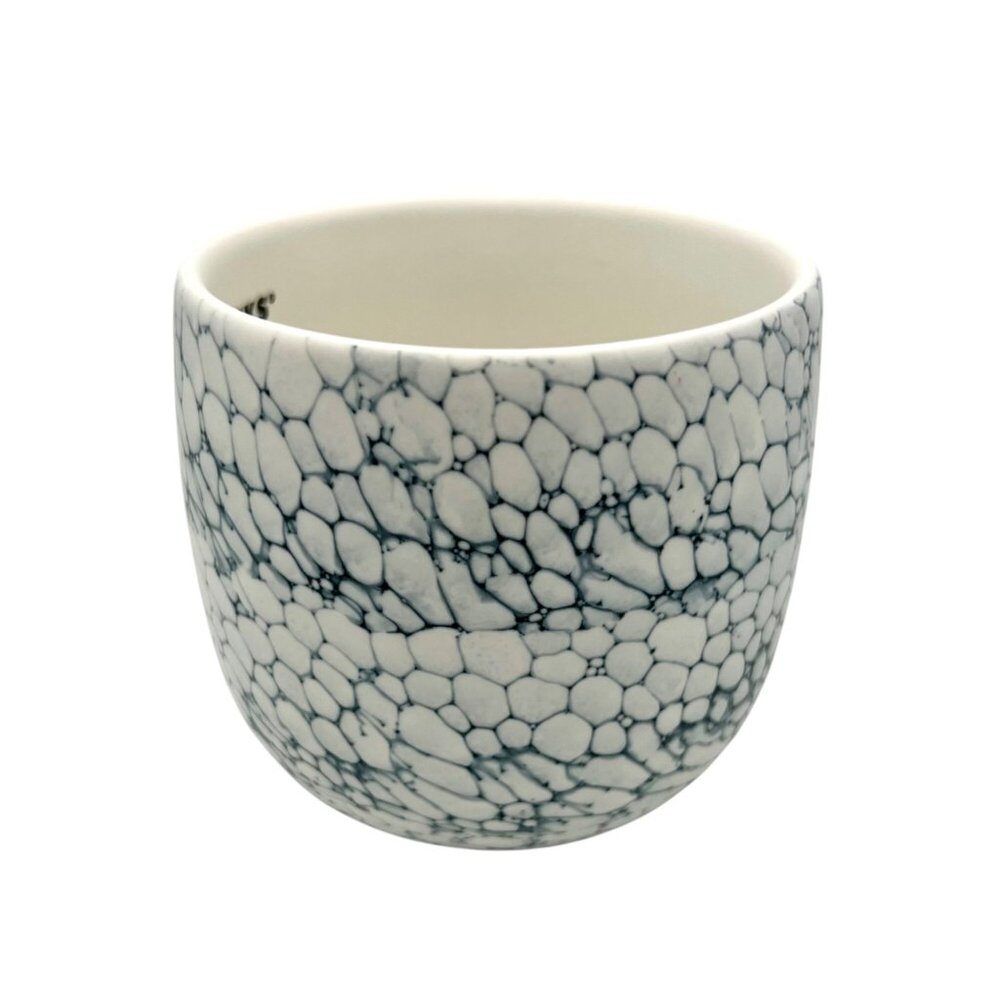 Starbucks Mug Blue and White Bubble Marble Ceramic 14 Fl Oz - Picture 5 of 6